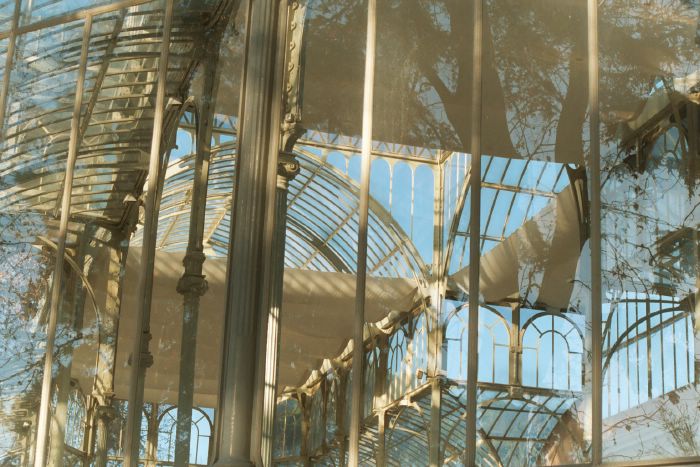 Parque del Retiro : le Palacio de Cristal.